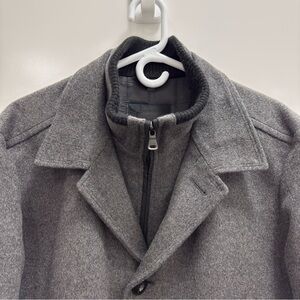 Hugo Boss Wool Cashmere Coat (Men) Size 42R slim fit
